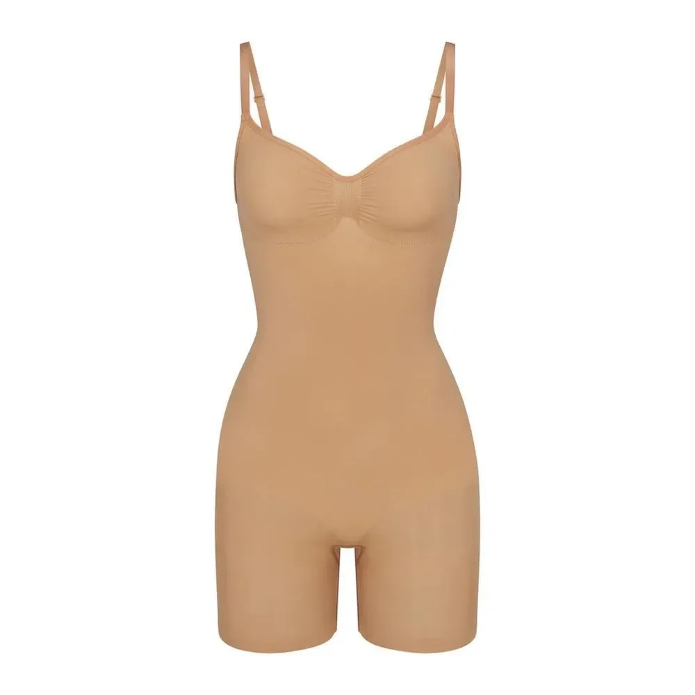 SKIMS SEAMLESS SCULPT MID THIGH BODYSUIT S/M $72 - Picture 2 of 7